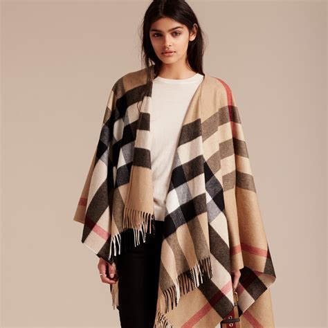 burberry ponchos for women.